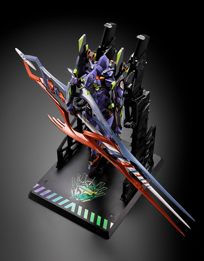 TAMASHII NATIONS METAL BUILD EVANGELION TEST TYPE-01 30th with the spear of Gaius EVANGELION