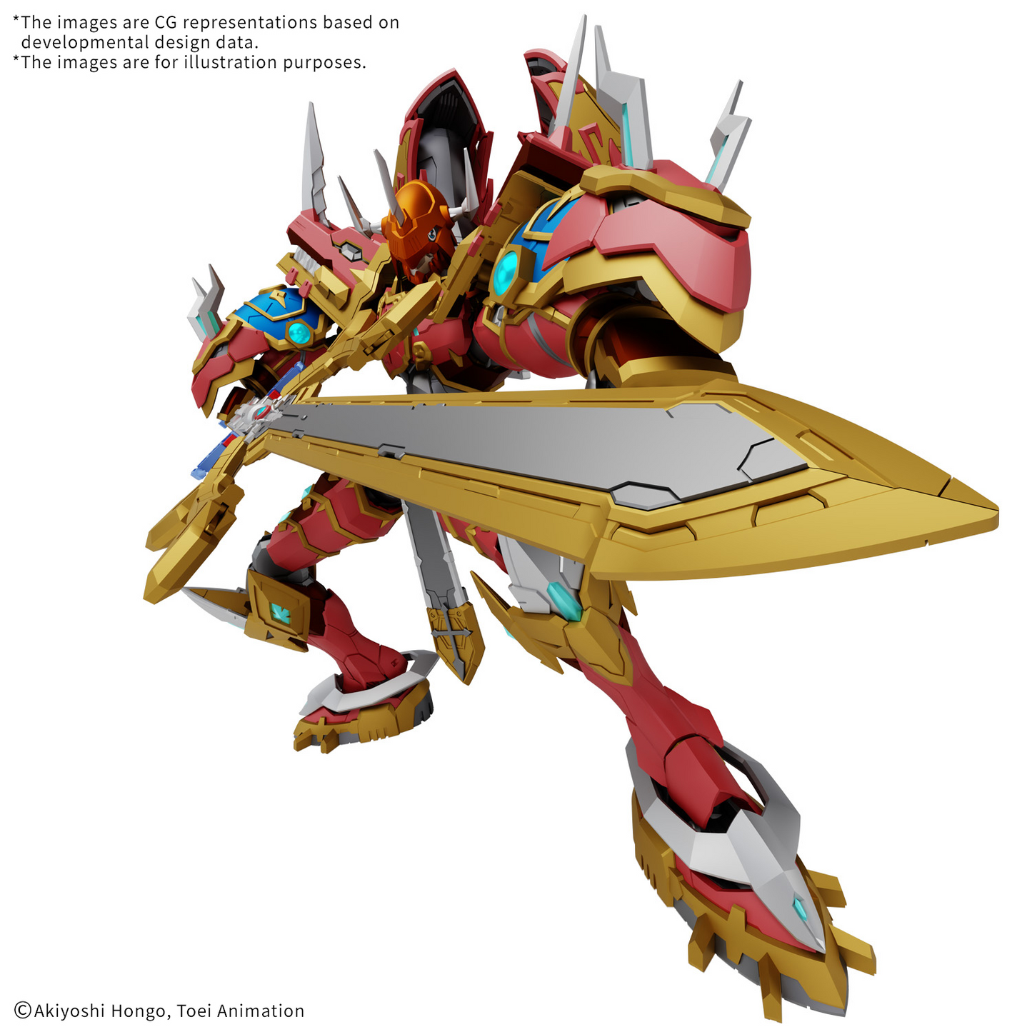 BANDAI HOBBY Figure-rise Standard Amplified KAISERGREYMON