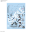 BANDAI HOBBY HG 1/100 VF-31F SIEGFRIED (MESSER IHLEFELD USE) WATER DECALS