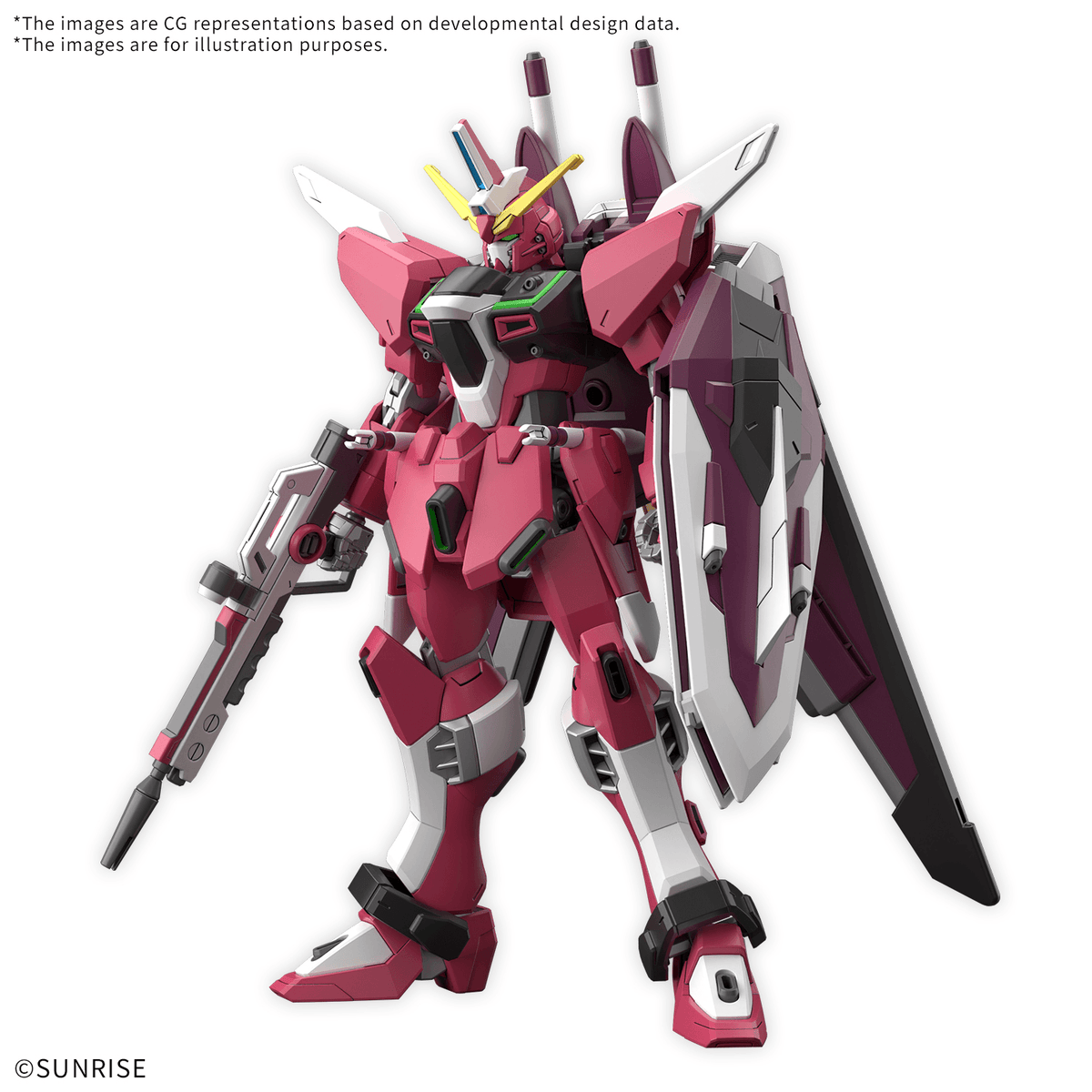 BANDAI HOBBY HG 1/144 INFINITE JUSTICE GUNDAM & BOOSTER UNIT (Tentative)