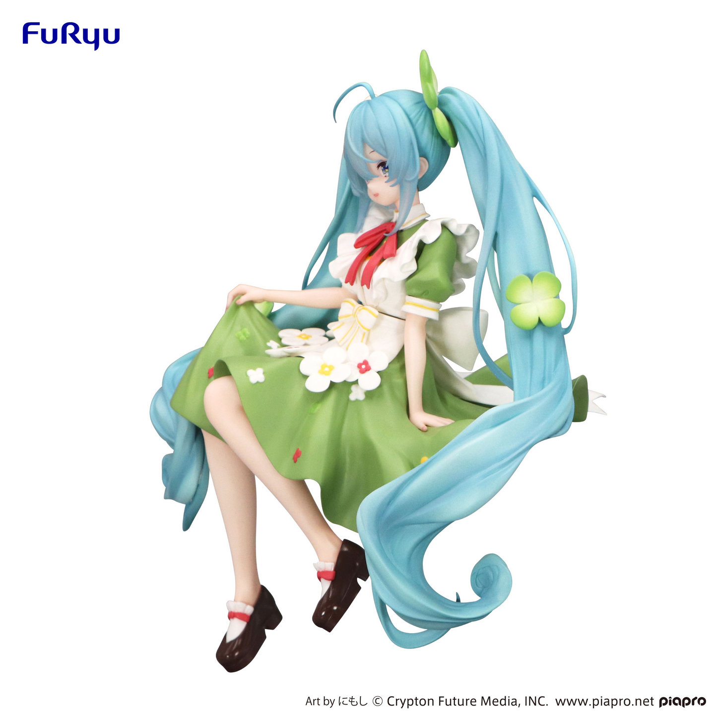 FuRyu Hatsune Miku　Noodle Stopper Figure -Flower Fairy Clover-