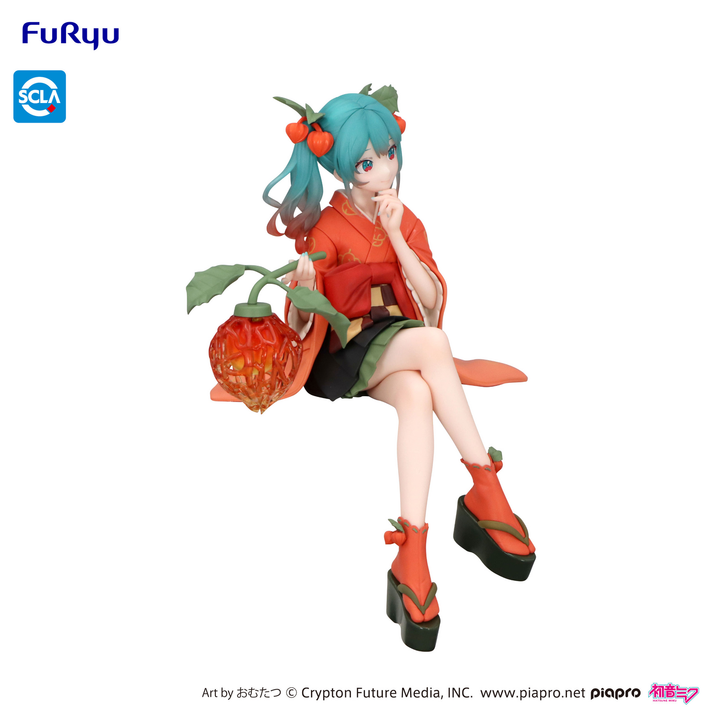 FuRyu Hatsune Miku Noodle Stopper Figure -Flower Fairy Winter Cherry-