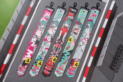 Good Smile Company Hatsune Miku: Racing Ver. 2025 Collectible Ribbon Keychain