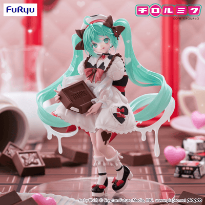 FuRyu Hatsune Miku×TIROL CHOCO Trio-Try-iT Figure -Hatsune Miku×TIROL CHOCO Milk ver.-