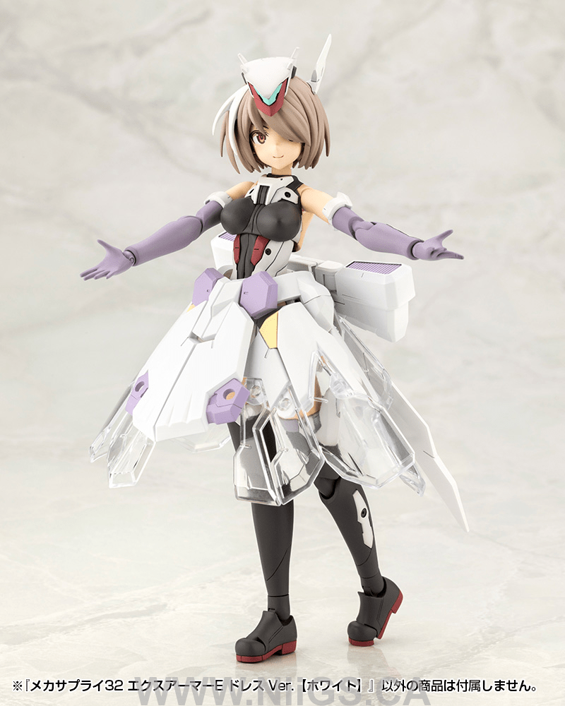 KOTOBUKIYA MECHA SUPPLY32 EXPANSION ARMOR Type E Dress Ver. (WHITE)