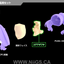 KOTOBUKIYA MEGAMI DEVICE M.S.G 06 FACE SET AUV SKIN