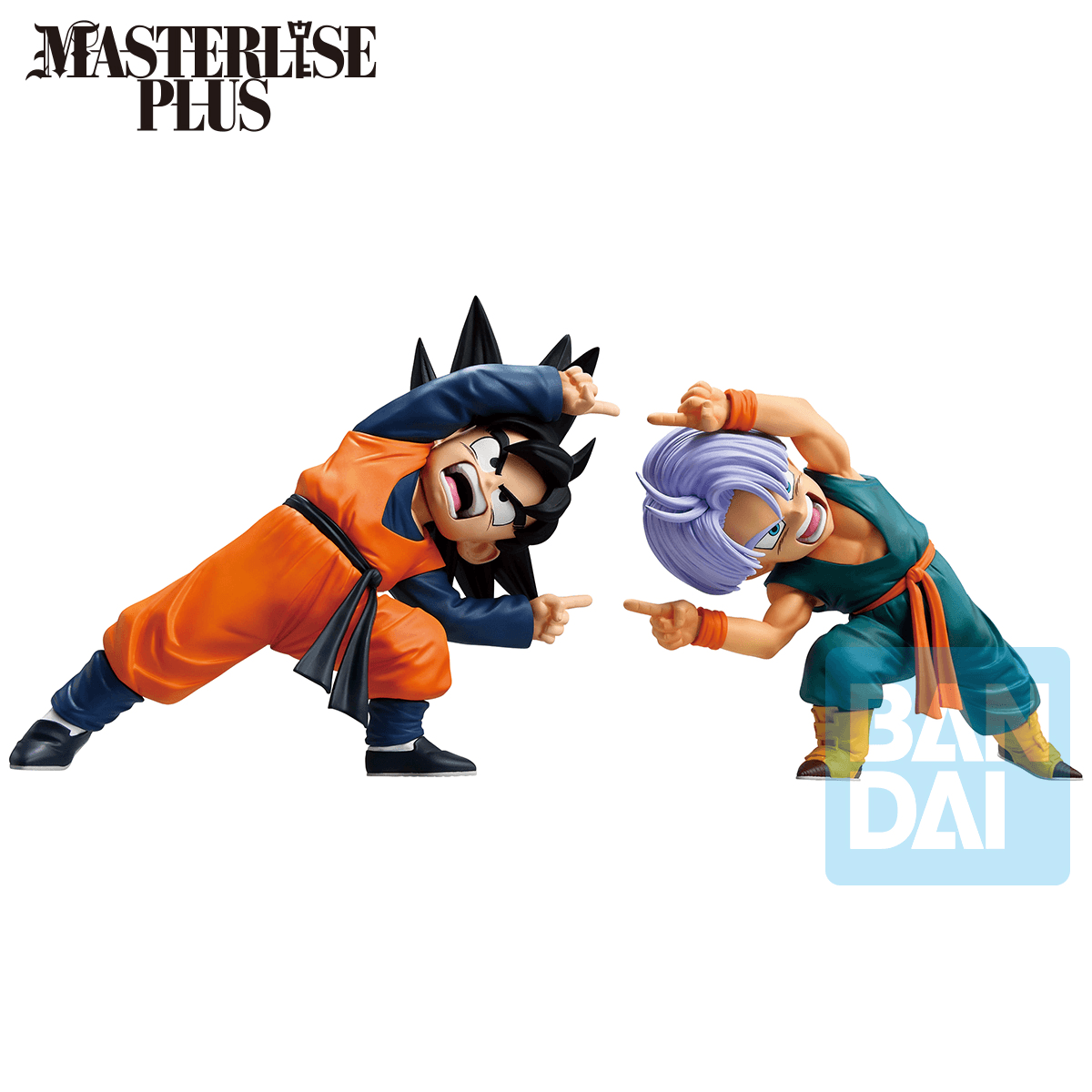Bandai Masterlise Ichibansho Figure Son Goten & Trunks (Battle of the Super Saiyan)