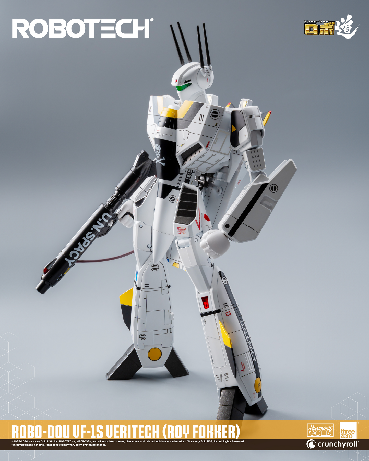 Three Zero ROBO-DOU ROBOTECH VF‐1S Veritech (Roy Fokker)