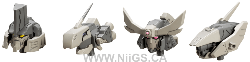 KOTOBUKIYA MECHA SUPPLY 15 CUSTOMIZE HEAD Type B