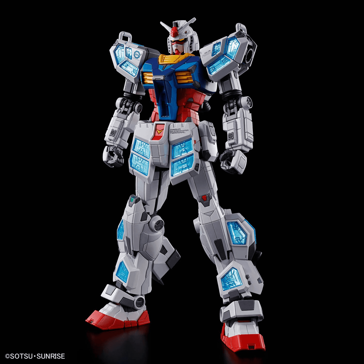GUNDAM: Next Universal Century 1/144 RX-78F00/E GUNDAM (EX-001 G.L.R.S.S. Feather UNIT) CHEMICAL RECYCLE Ver.