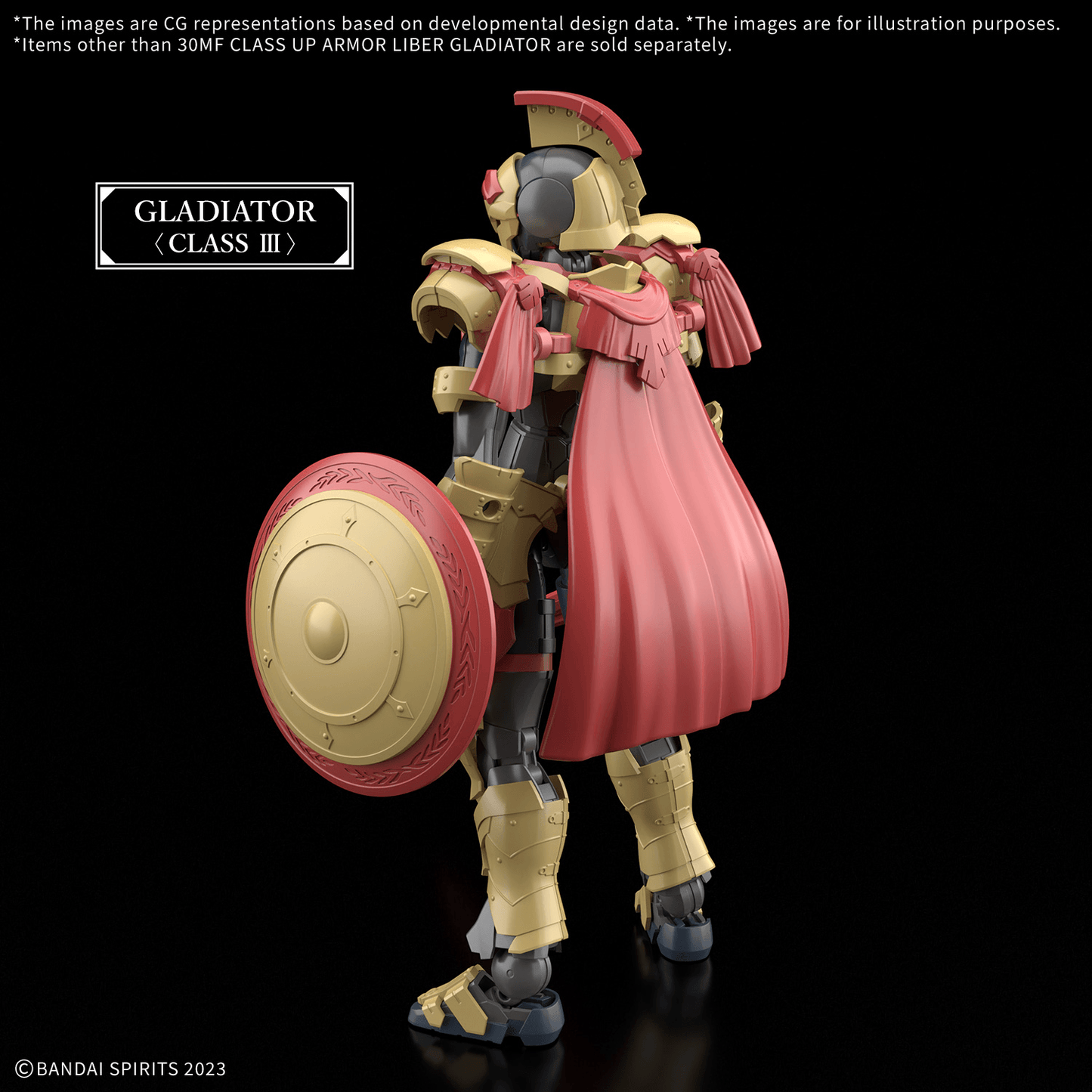 BANDAI HOBBY 30MF CLASS UP ARMOR LIBER GLADIATOR
