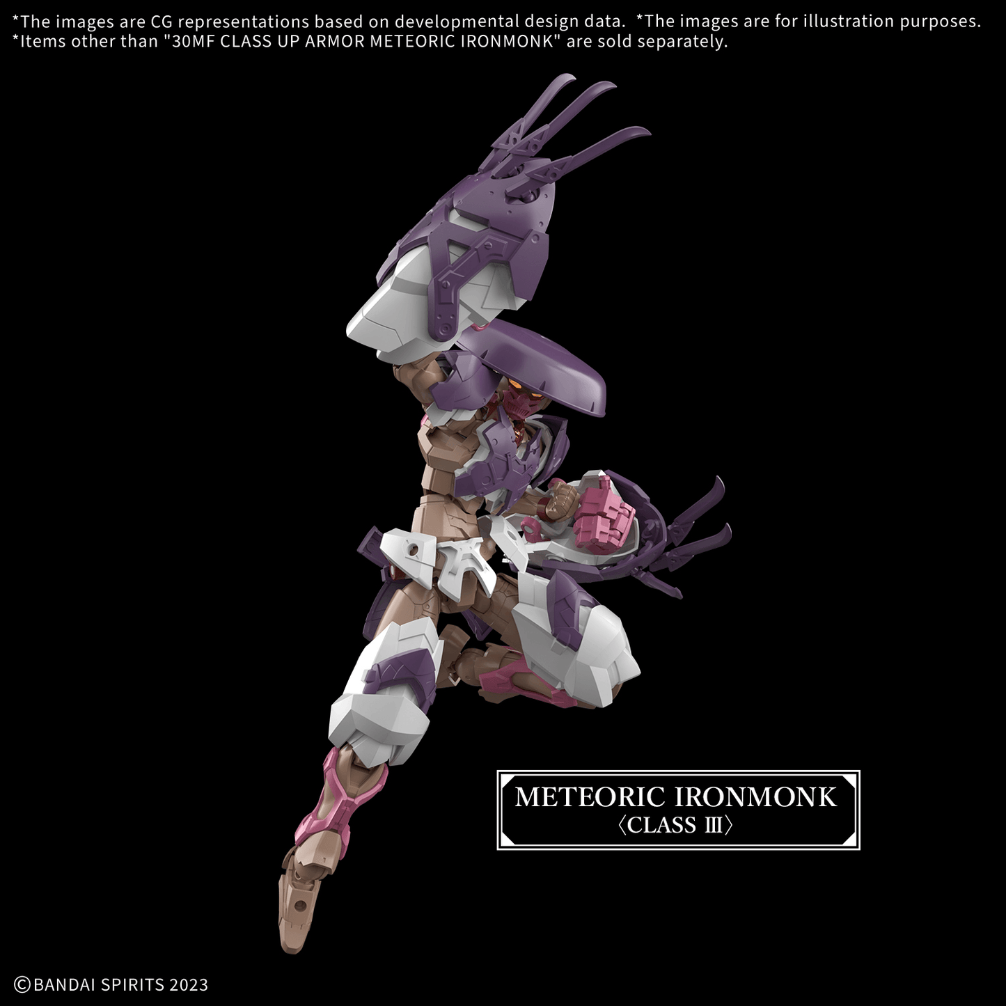 BANDAI HOBBY 30MF CLASS UP ARMOR METEORIC IRONMONK
