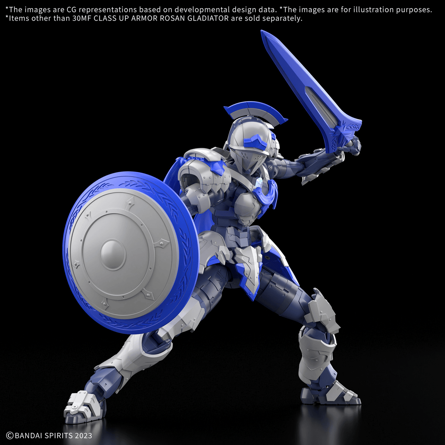 BANDAI HOBBY 30MF CLASS UP ARMOR ROSAN GLADIATOR