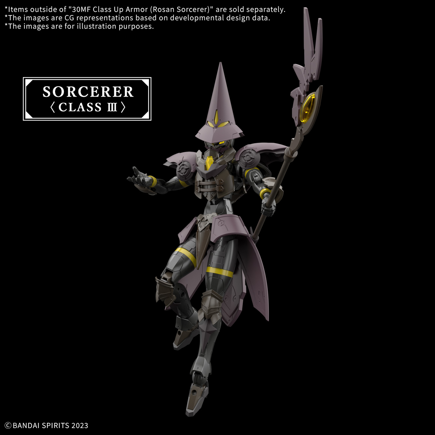 BANDAI HOBBY 30MF CLASS UP ARMOR （ROSAN SORCERER）