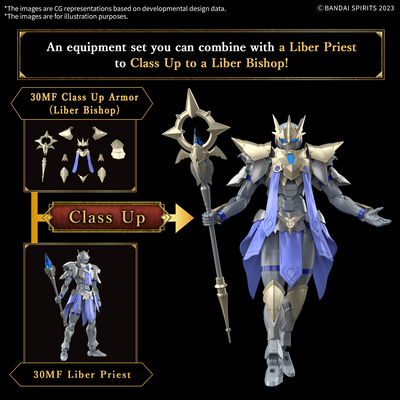 BANDAI Hobby 30MF CLASS UP ARMOR (LIBER BISHOP)