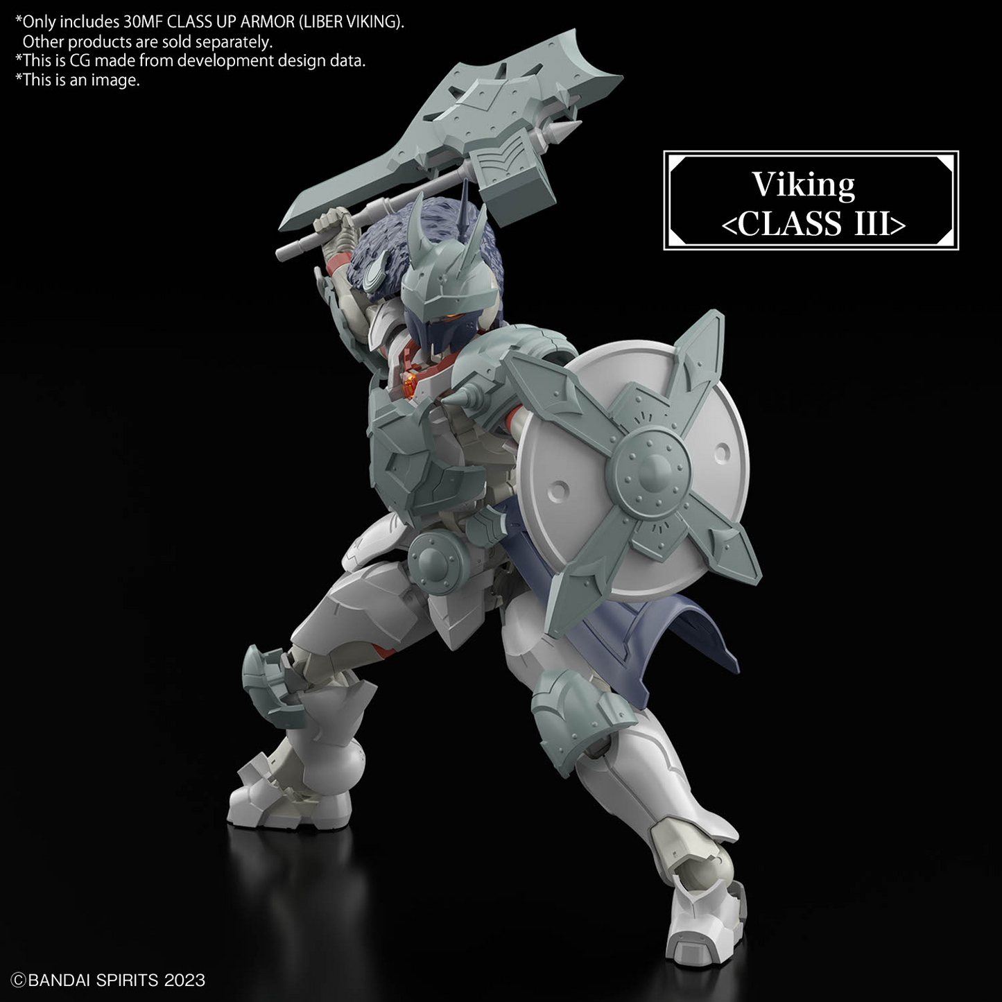 BANDAI Hobby 30MF CLASS UP ARMOR (LIBER VIKING)