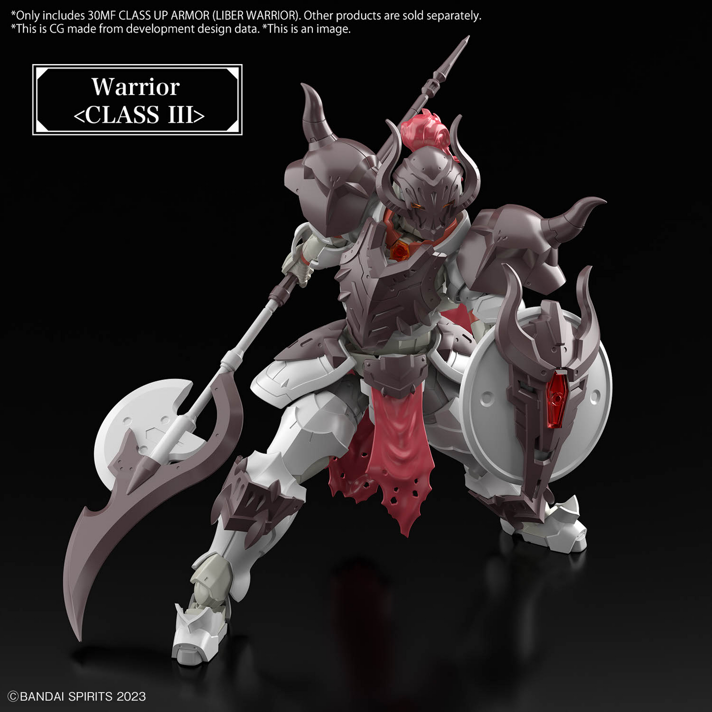 BANDAI Hobby 30MF CLASS UP ARMOR (LIBER WARRIOR)