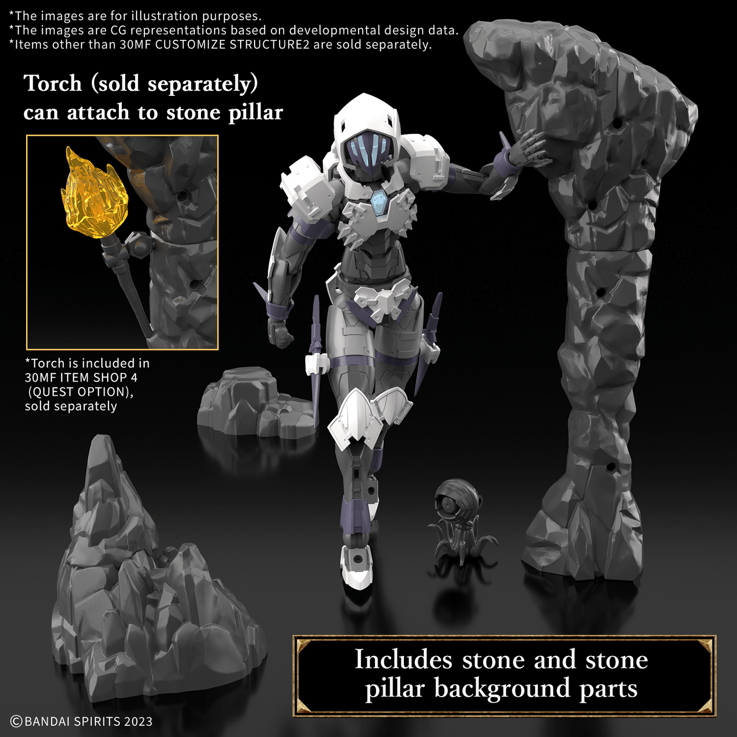 BANDAI HOBBY 30MF CUSTOMIZE STRUCTURE2