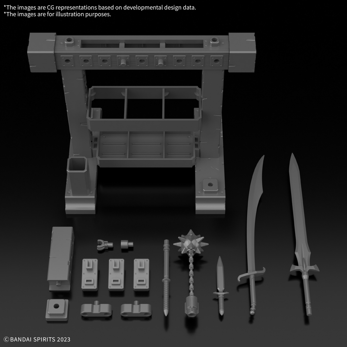 BANDAI HOBBY 30MF ITEM SHOP 3 (WEAPON OPTION)