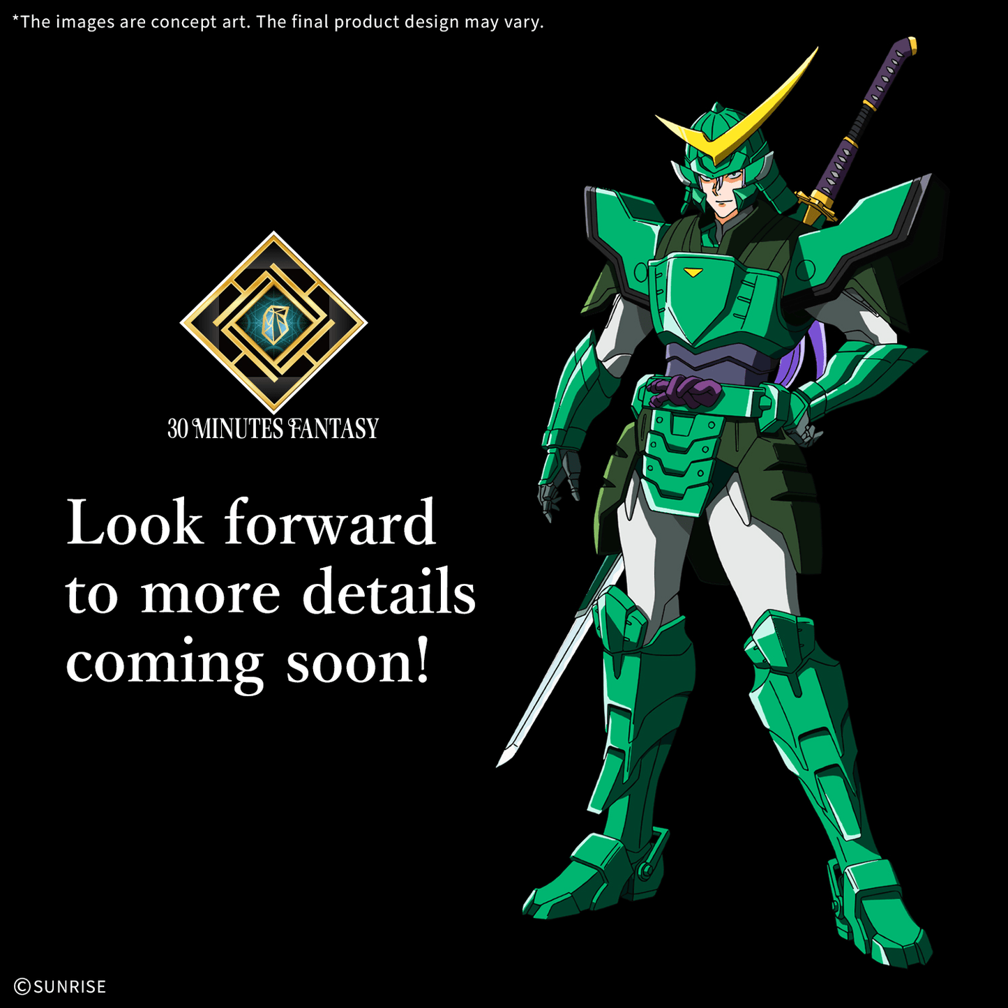BANDAI HOBBY 30MF Yoroi-Shinden Samurai Troopers Shion of the Light
