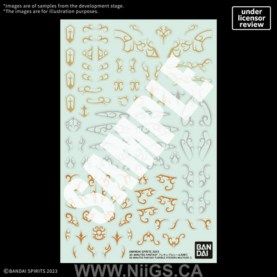 30 MINUTES FANTASY FLEXIBLE STICKERS MULTIUSE ①