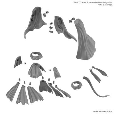 BANDAI 30MM 1/144 OPTION PARTS SET 14 (MULTI CLOTH)