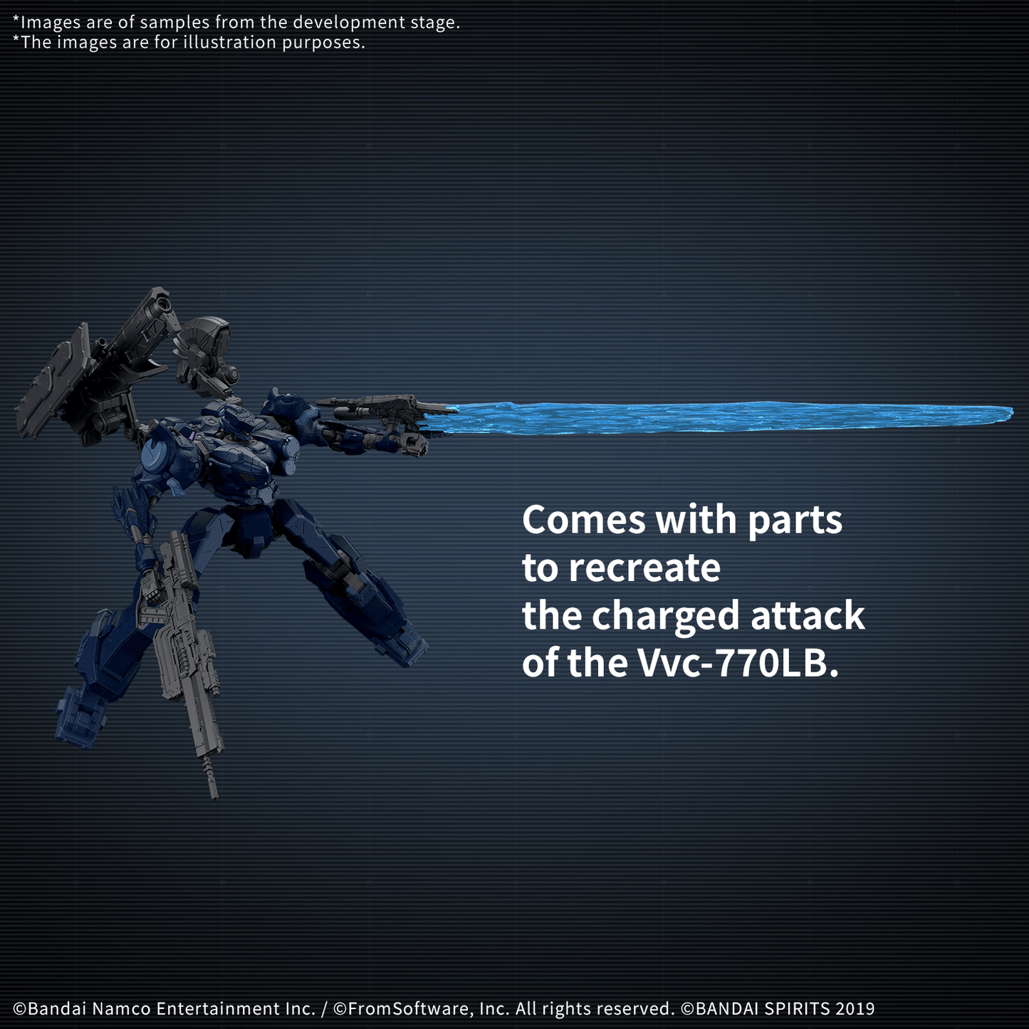 BANDAI HOBBY 30MM ARMORED CORE Ⅵ FIRES OF RUBICON ARQUEBUS CORPORATION VP-40S LOCKSMITH