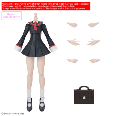 BANDAI HOBBY 30MS OPTION BODY PARTS TYPE SU01 ［COLOR A］
