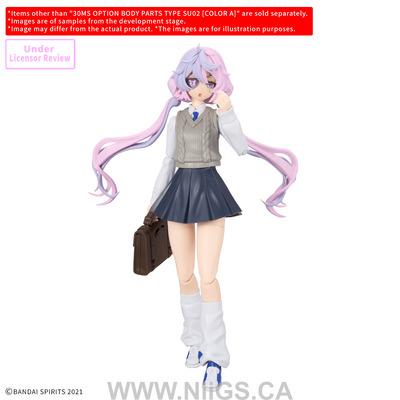 BANDAI HOBBY 30MS OPTION BODY PARTS TYPE SU02 [COLOR A]