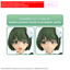 BANDAI HOBBY 30MS OPTION HAIR STYLE & FACE PARTS SET (NICHIKA NANAKUSA/HAZUKI NANAKUSA)