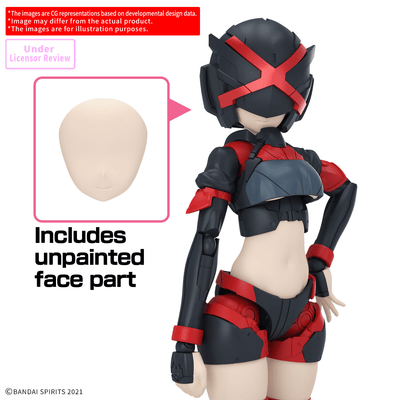 BANDAI HOBBY 30MS OPTION PARTS SET 29 (ACTION WEAR β) [COLOR B]