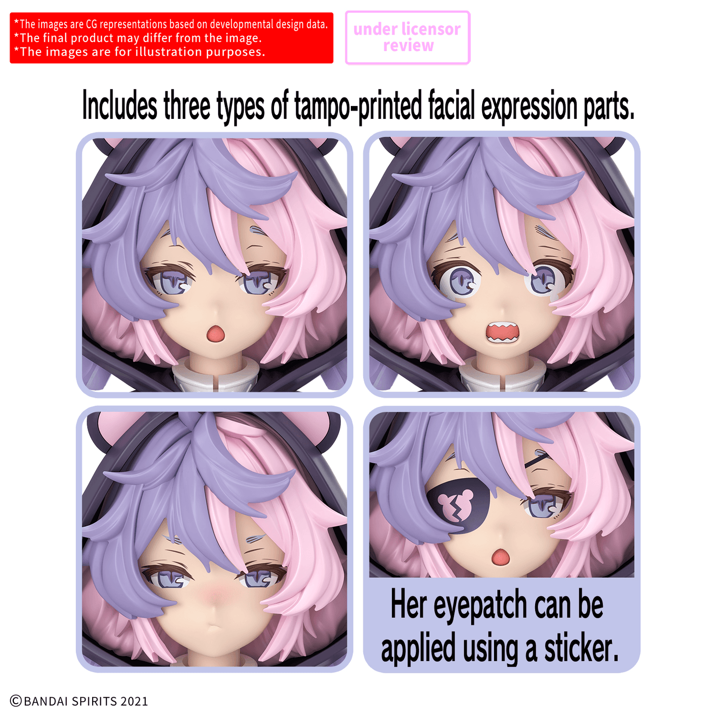 BANDAI HOBBY 30MS SIS-J00 MERUNJA [COLOR A]