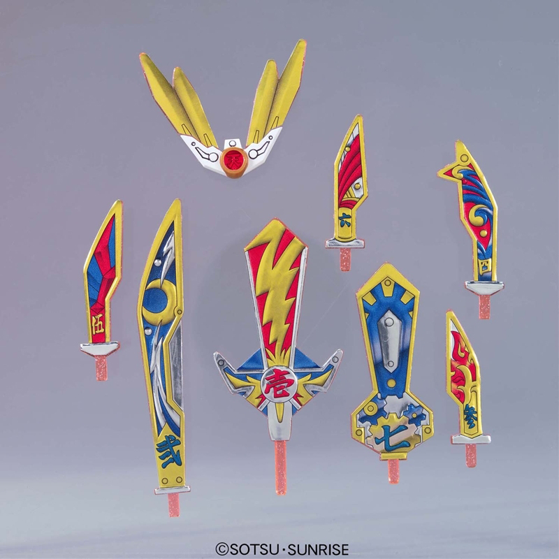 BANDAI HOBBY BB172 Kengou Gundam (Kirahagane Gokusai Ver)