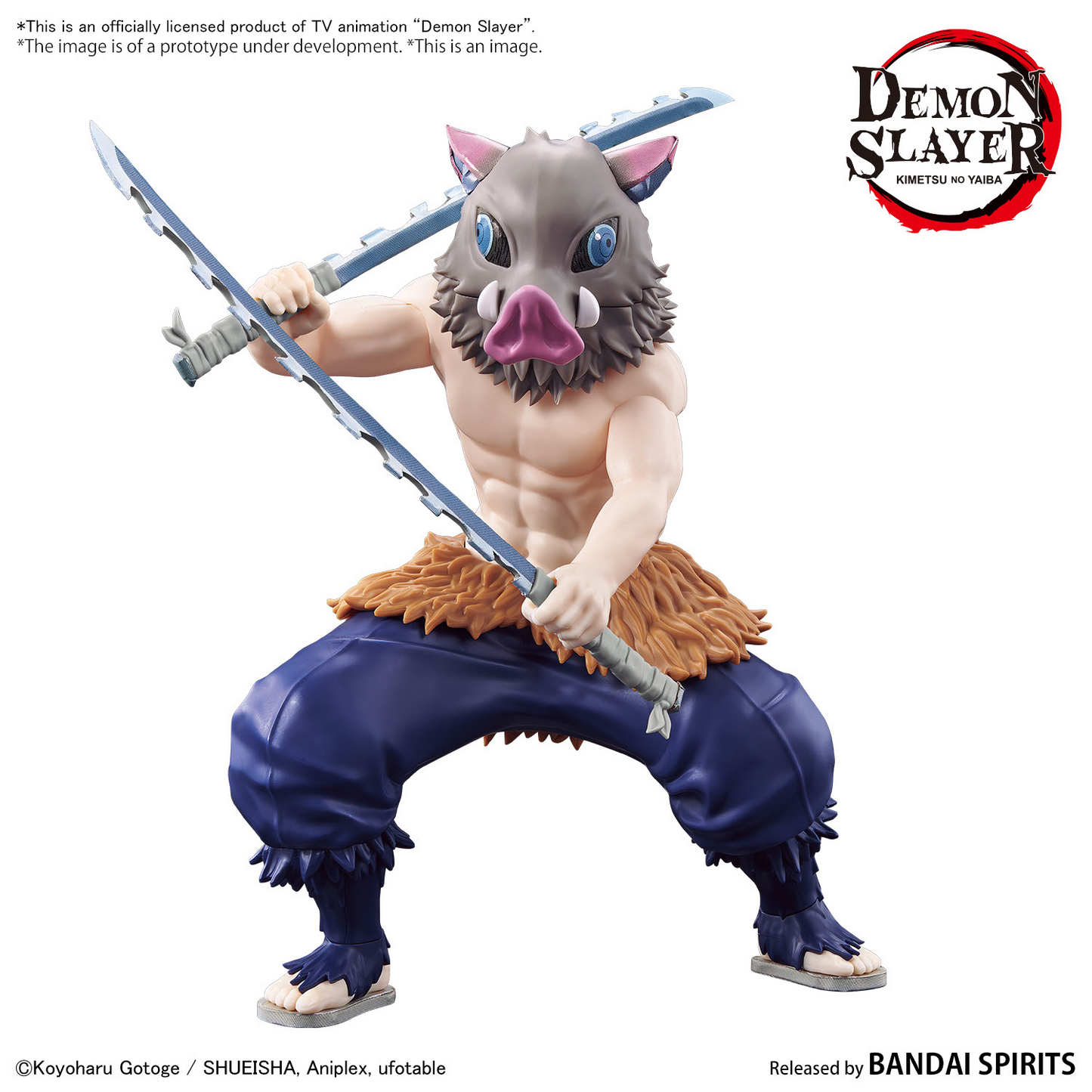 BANDAI Demon Slayer Model Kit HASHIBIRA INOSUKE