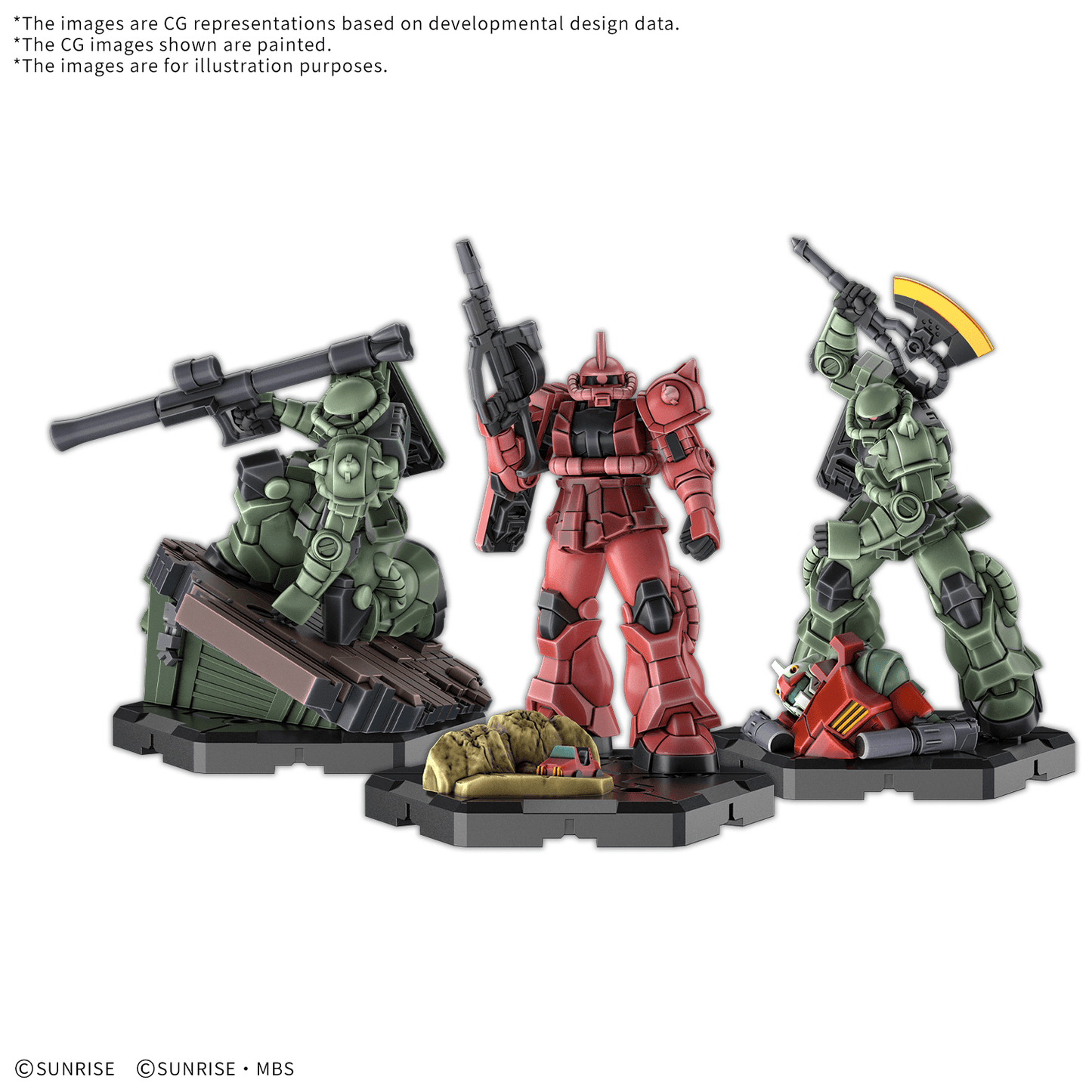 Bandai GUNDAM ASSEMBLE SCENARIO PACK 01 [SC01]