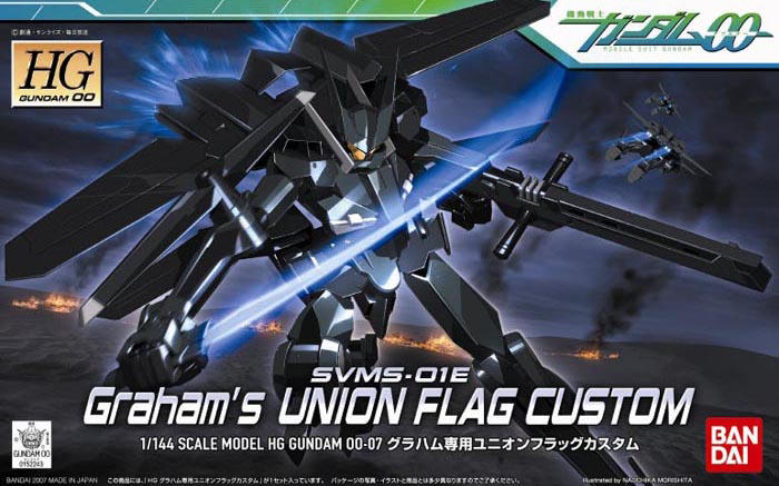 BANDAI Hobby HG 1/144 #07 Graham's Union Flag Custom