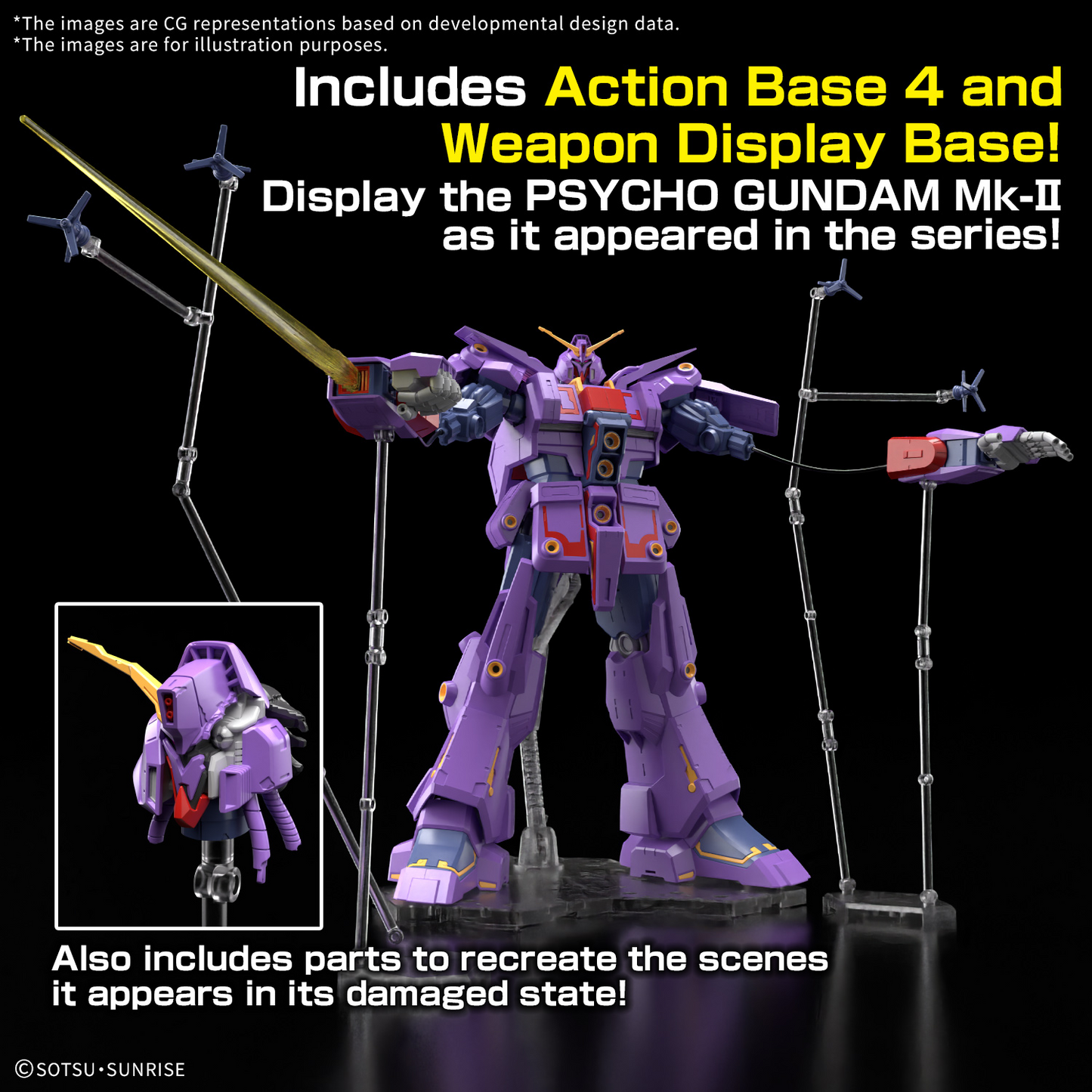 BANDAI HOBBY HG 1/144 PSYCHO GUNDAM Mk-Ⅱ