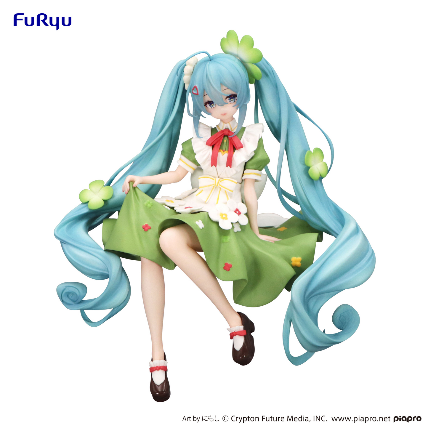 FuRyu Hatsune Miku　Noodle Stopper Figure -Flower Fairy Clover-