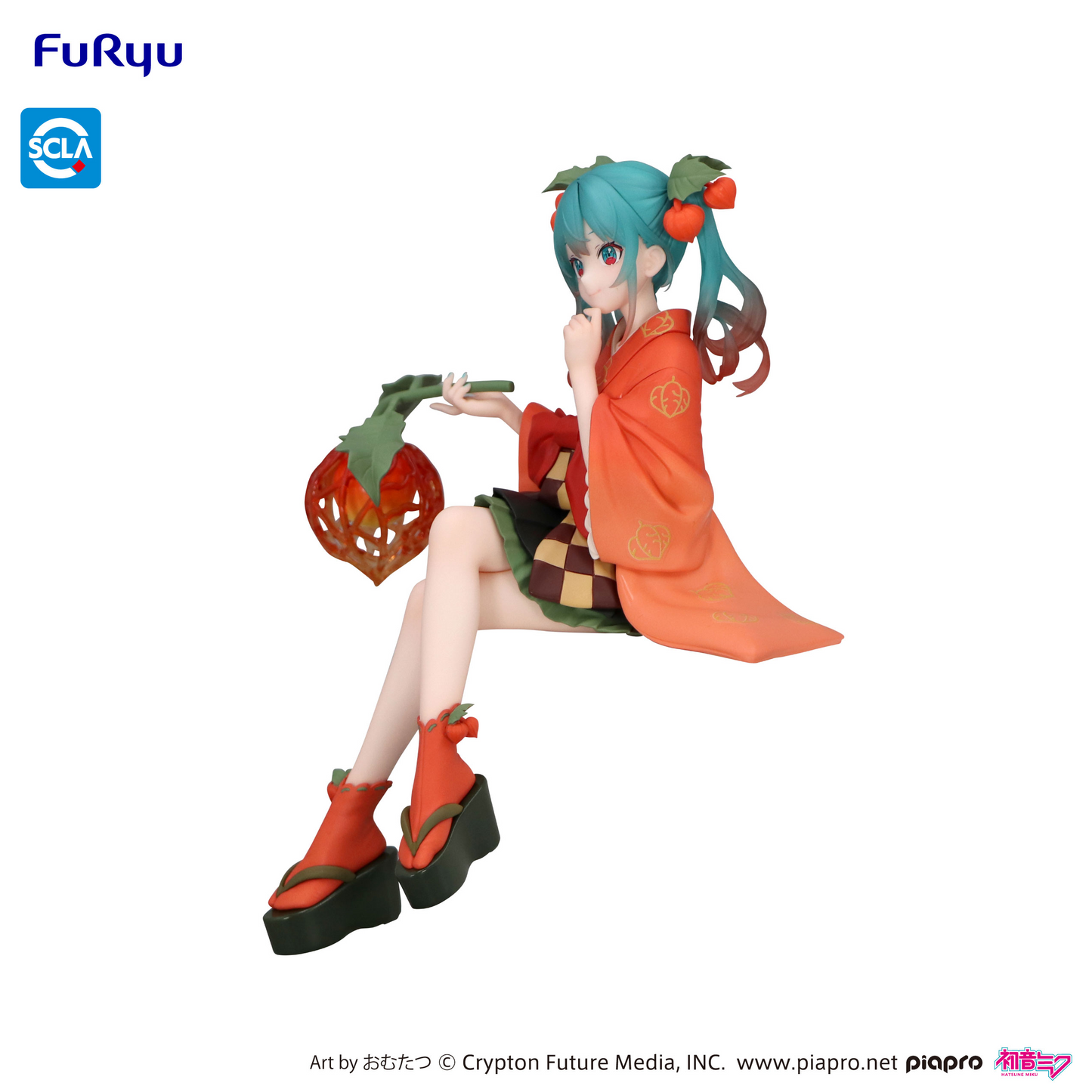 FuRyu Hatsune Miku Noodle Stopper Figure -Flower Fairy Winter Cherry-