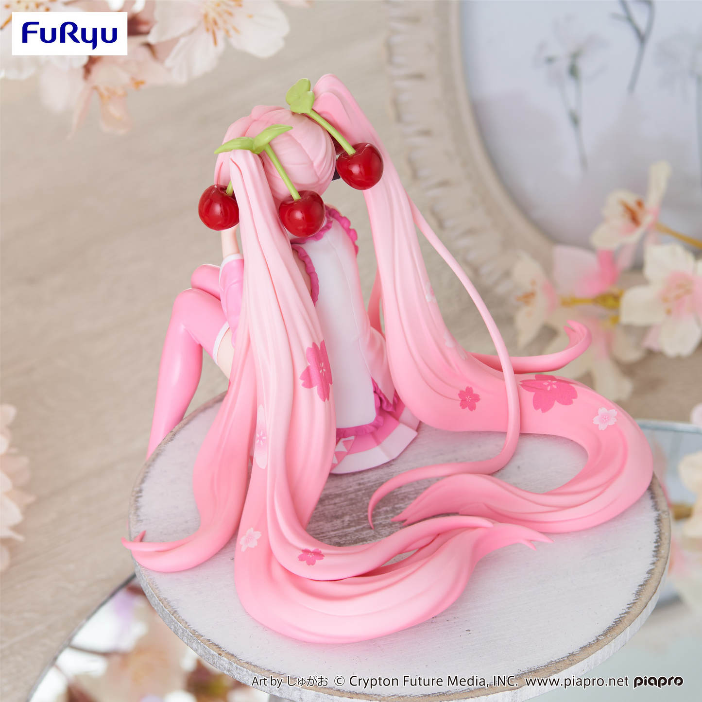 GSC x FURYU Corporation Hatsune Miku Noodle Stopper Figure -Sakura Miku 2023 Smile ver.-