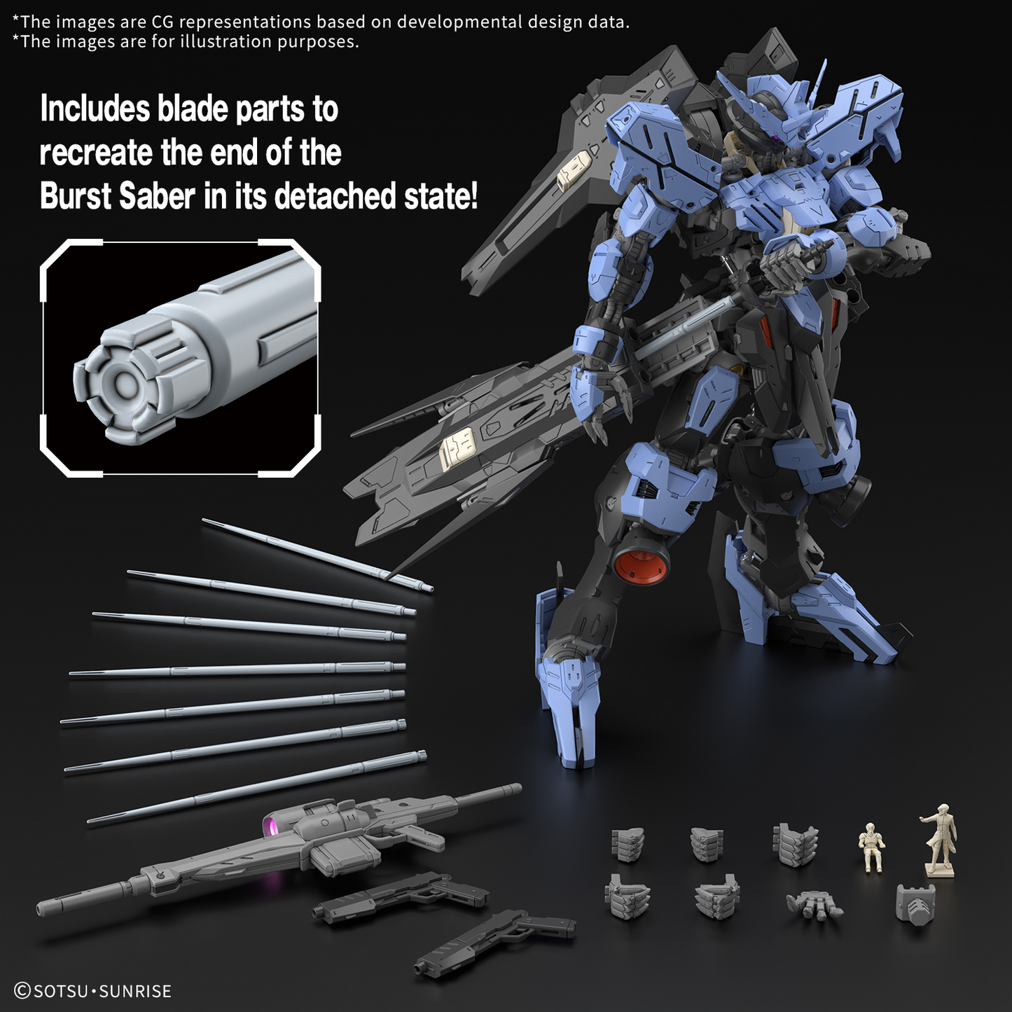 BANDAI HOBBY MG 1/100 GUNDAM VIDAR