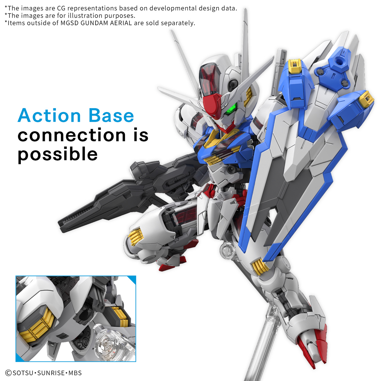 BANDAI HOBBY MGSD GUNDAM AERIAL