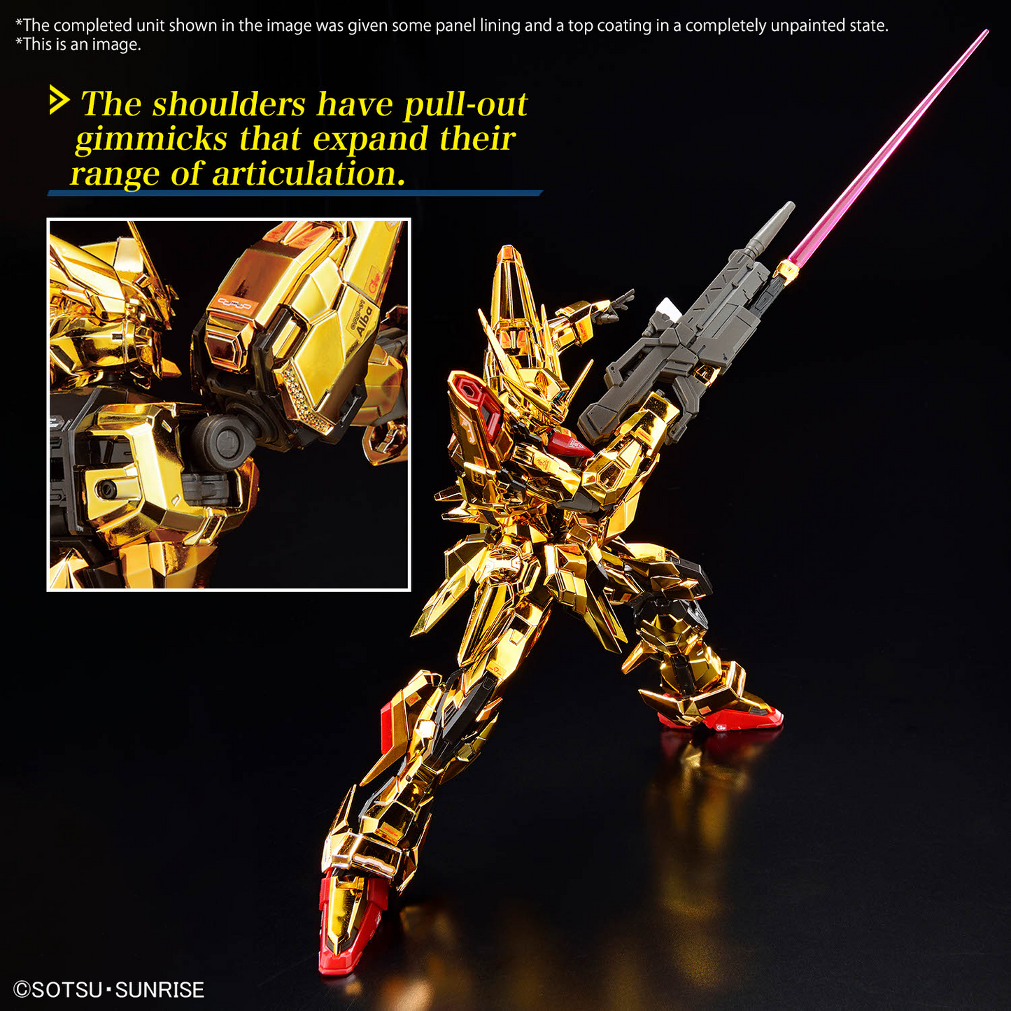 BANDAI Hobby RG 1/144 AKATSUKI GUNDAM OOWASHI unit