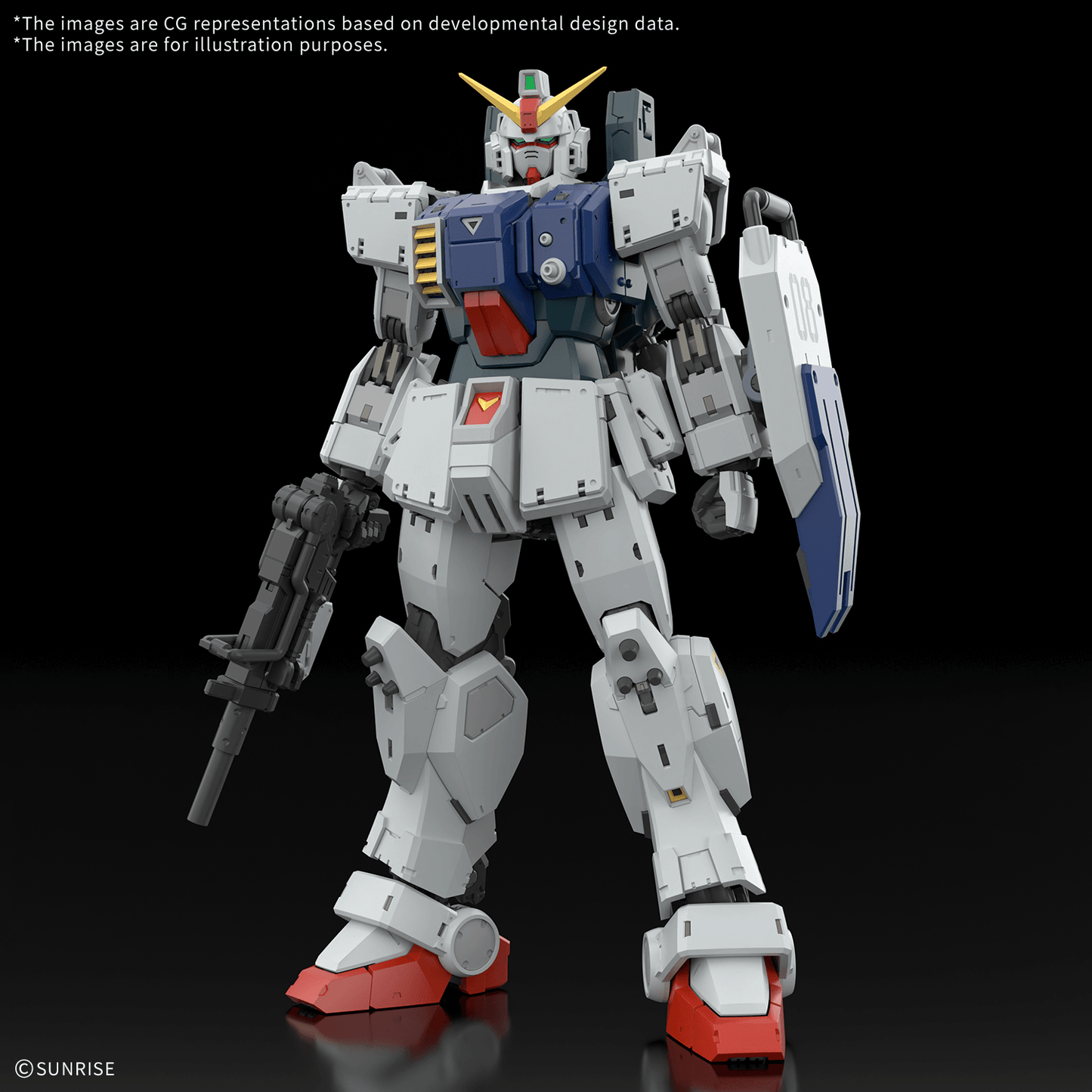 BANDAI HOBBY RG 1/144 GUNDAM GROUND TYPE