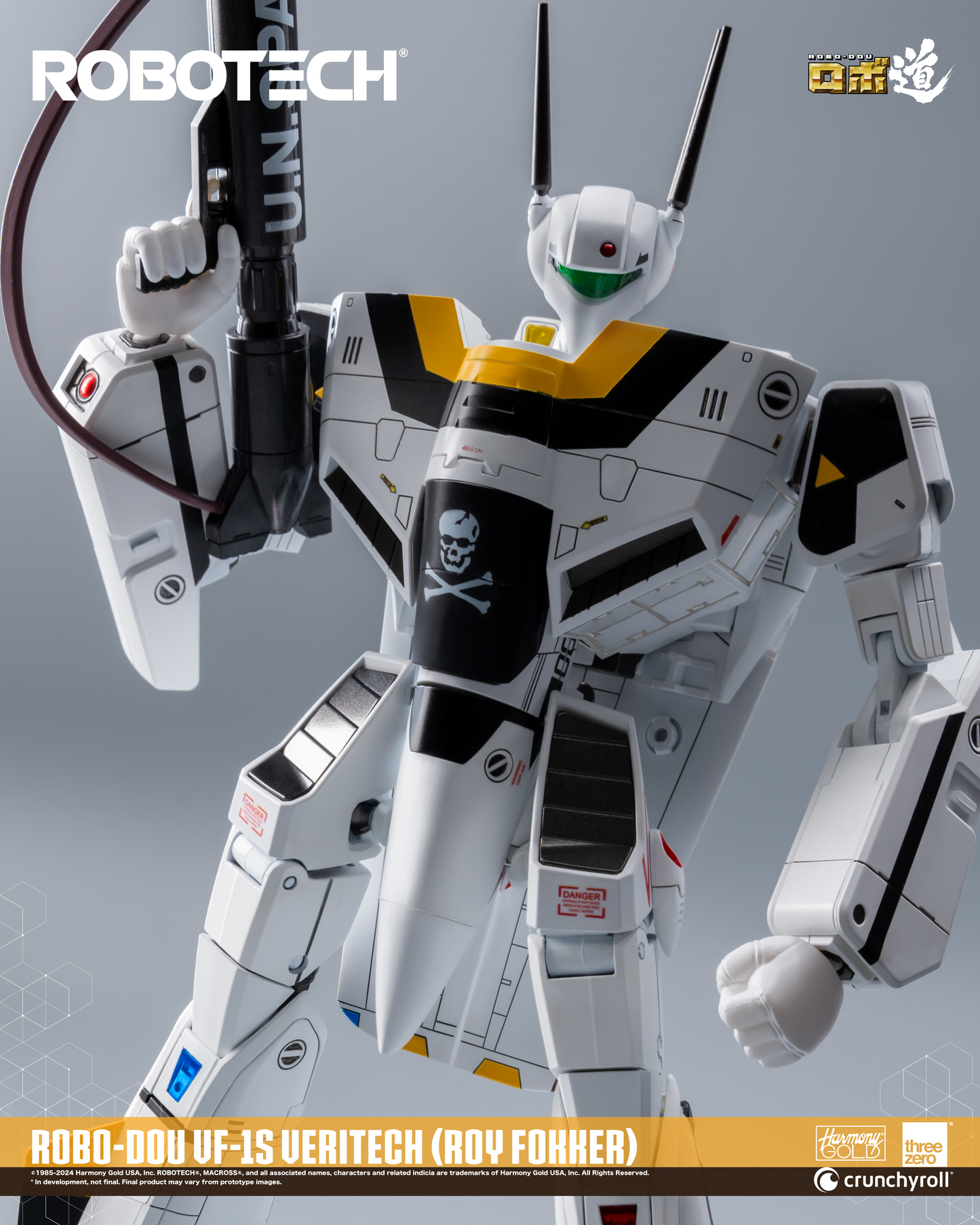 Three Zero ROBO-DOU ROBOTECH VF‐1S Veritech (Roy Fokker)