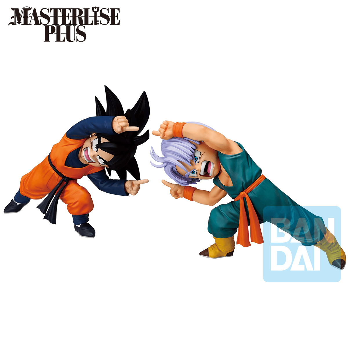 Bandai Masterlise Ichibansho Figure Son Goten & Trunks (Battle of the Super Saiyan)