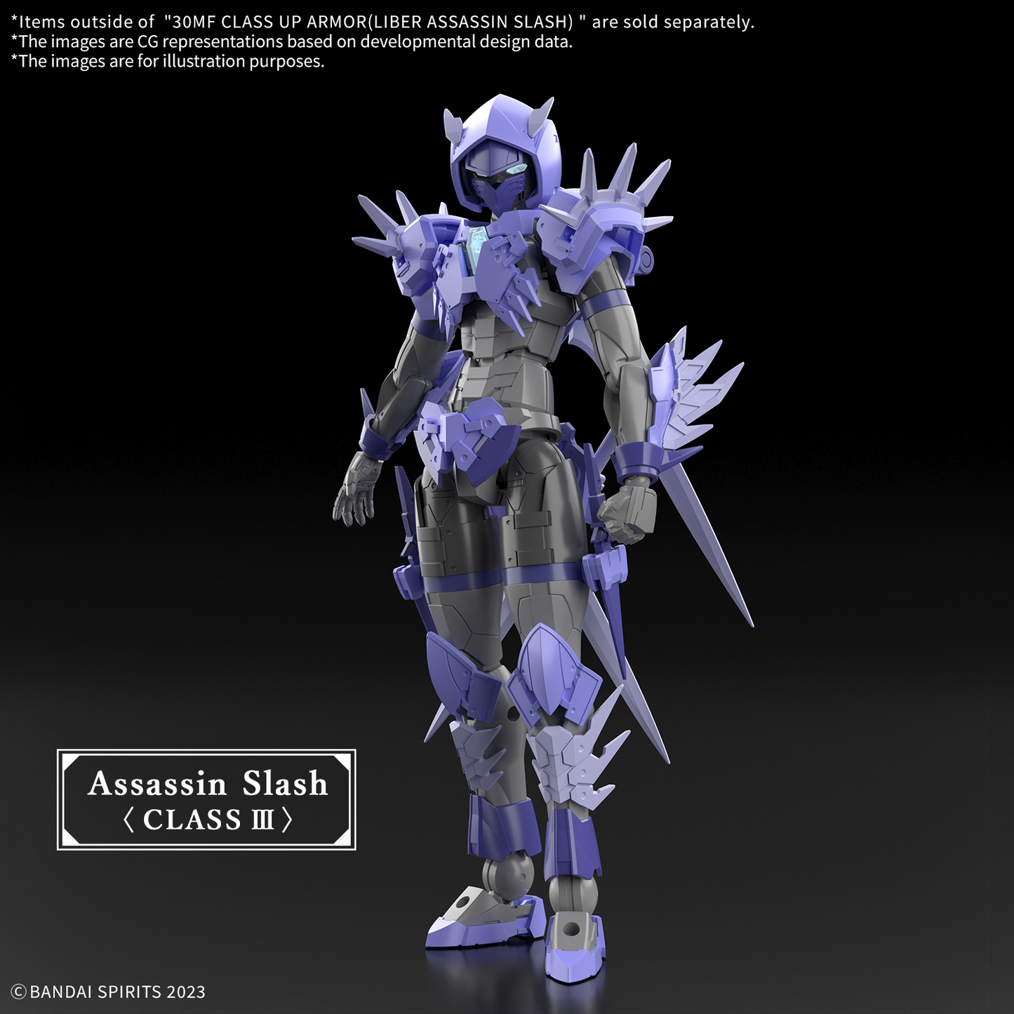 BANDAI HOBBY 30MF CLASS UP ARMOR(LIBER ASSASSIN SLASH)