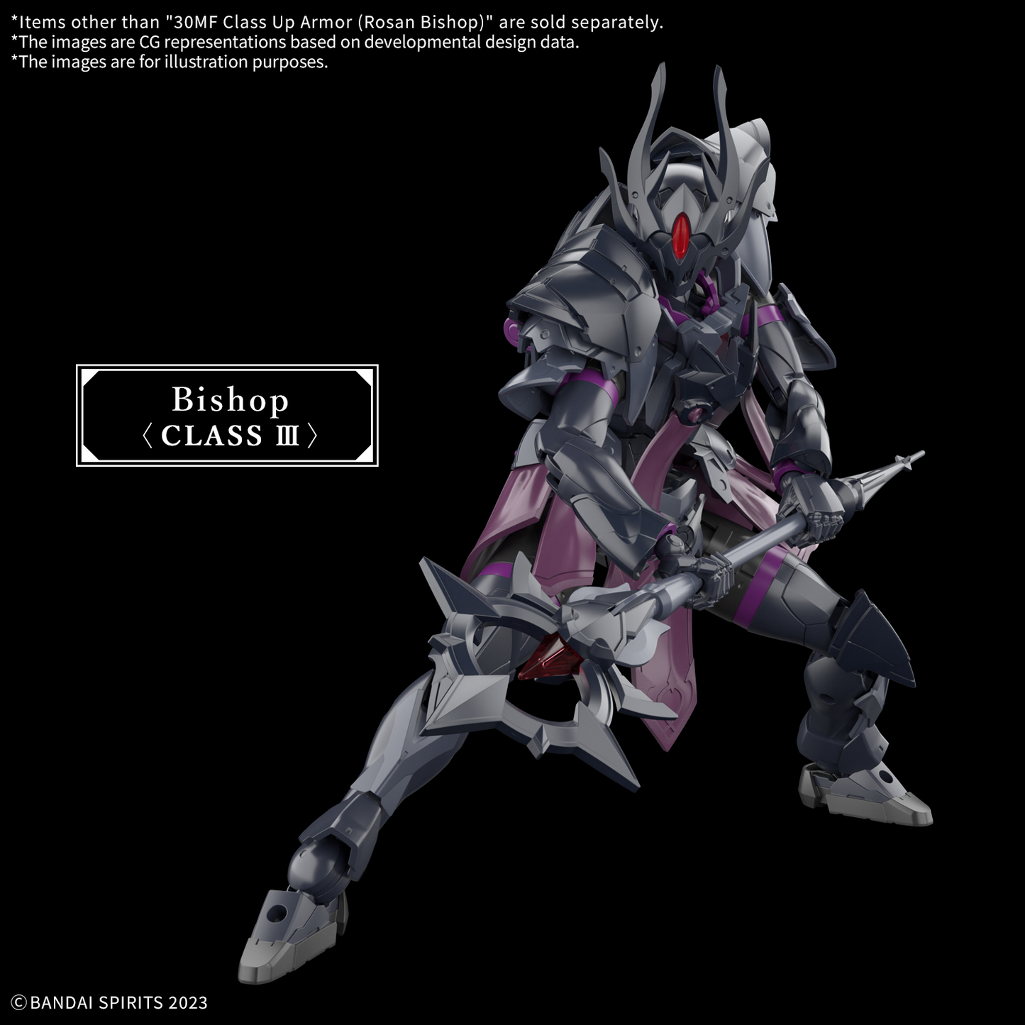 BANDAI HOBBY 30MF CLASS UP ARMOR (ROSAN BISHOP)