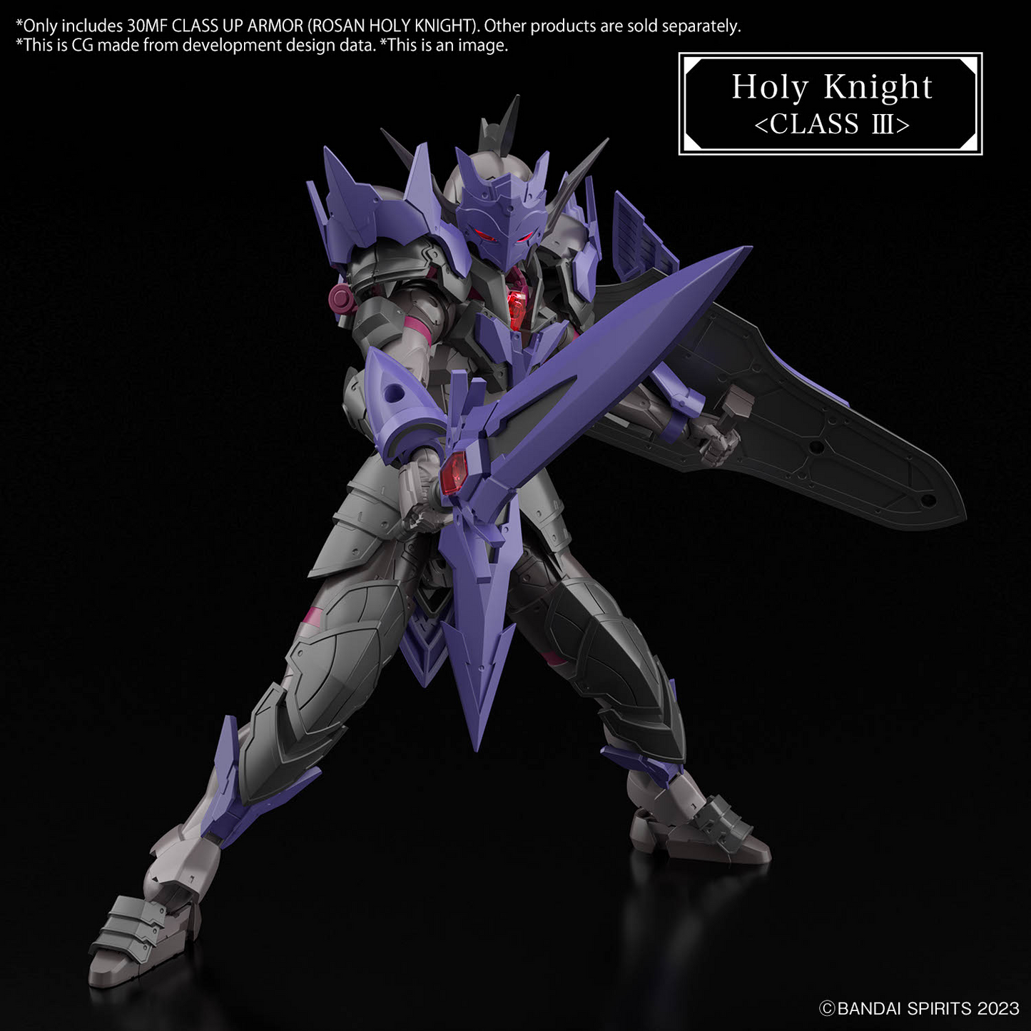 BANDAI Hobby 30MF CLASS UP ARMOR (ROSAN HOLY KNIGHT)