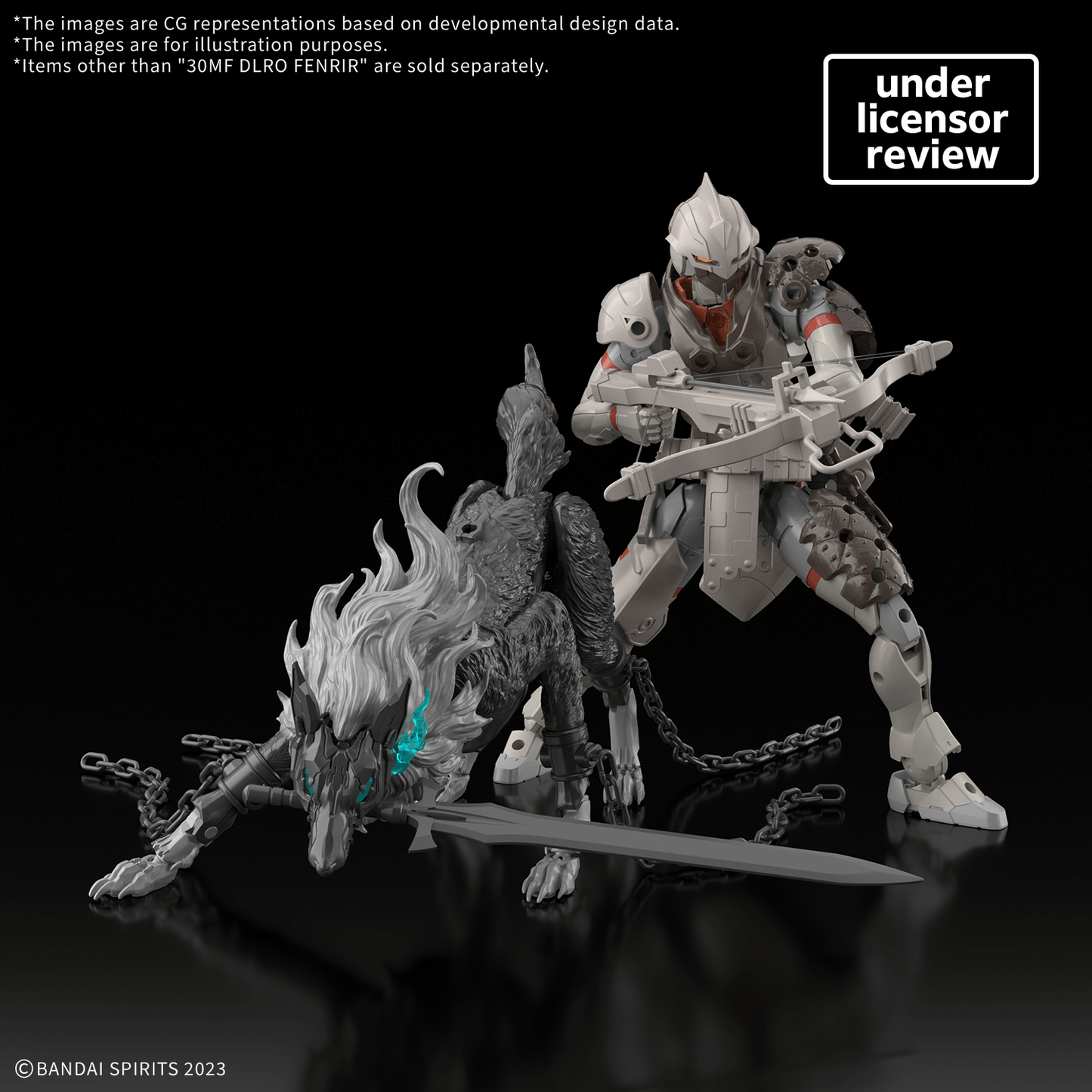 BANDAI HOBBY 30MF DLRO FENRIR